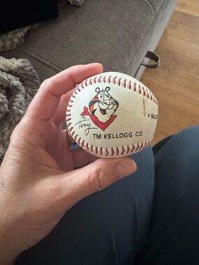 Kellogg's Tony the Tiger Collectible Baseball - White/Red